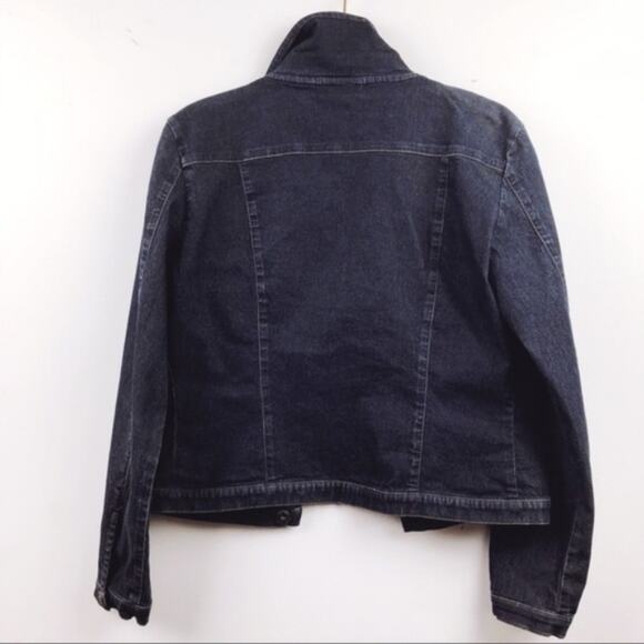 Halogen Blue Denim Jean Jacket - Picture 4 of 7